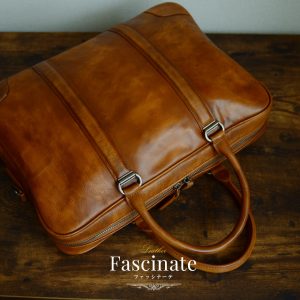 本革ビジネスバッグ メンズ 2way イタリア牛革 A4対応 自立型 シンプル