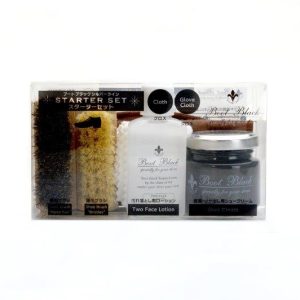 コロンブス シューケアスターターセット ブラック｜ブートブラック シルバーライン 6点セット