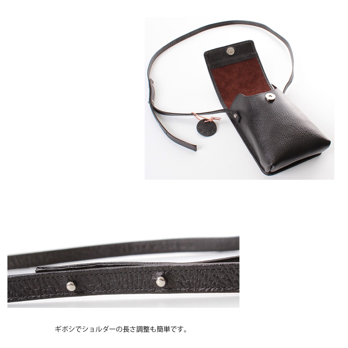 牛ステア革 ショルダーバッグ メンズ 日本製 ¥30800 - 画像 (4)