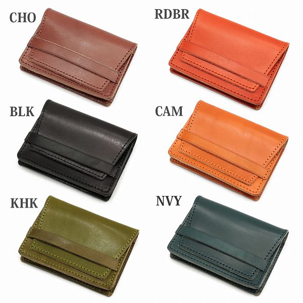 栃木レザー 名刺入れ 6色展開 ジーンズ仕上げ メンズ 日本製 ¥7980 - 画像 (4)